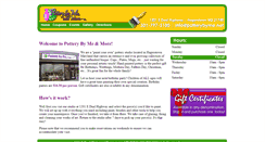 Desktop Screenshot of potterybyme.net